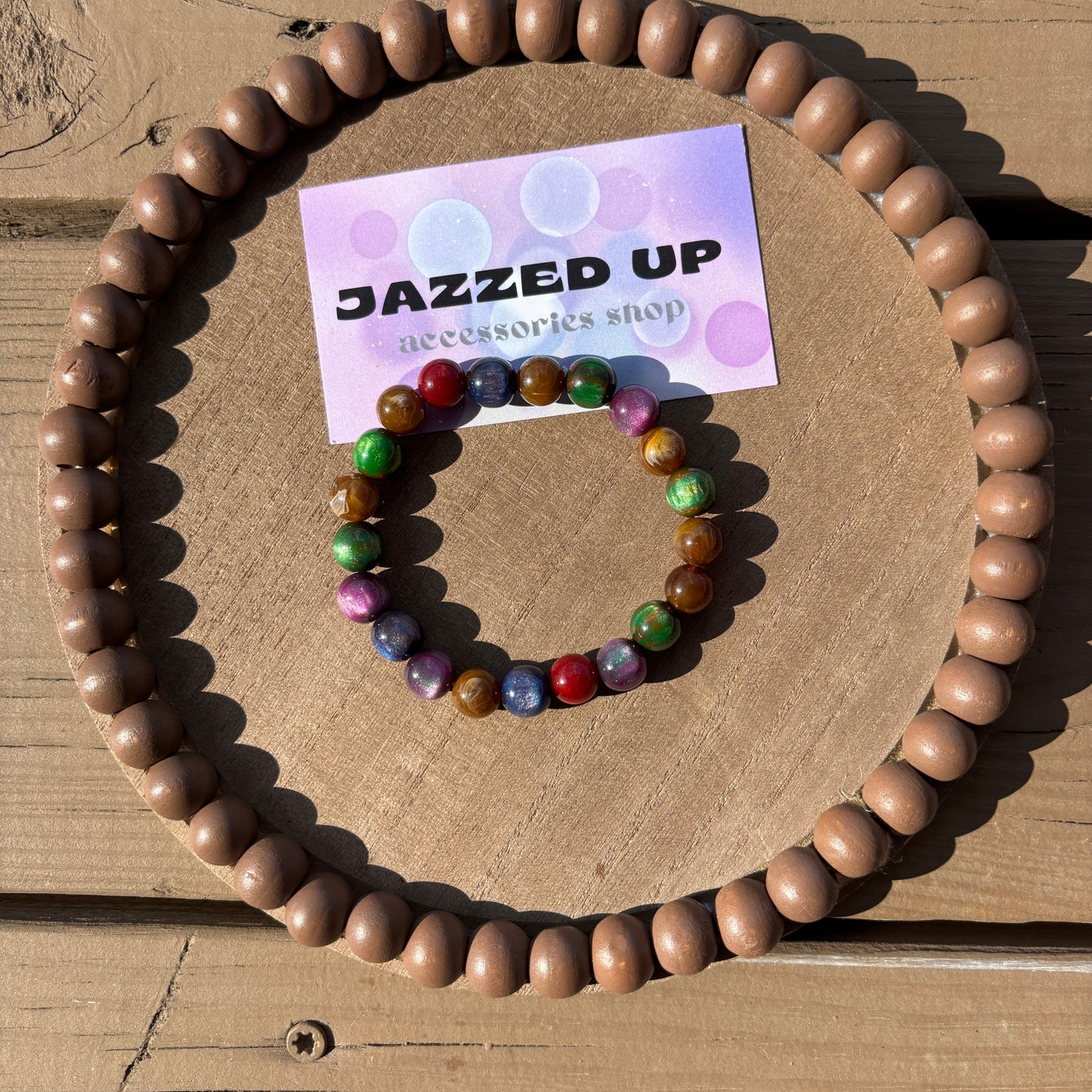 multicolor men’s bracelet