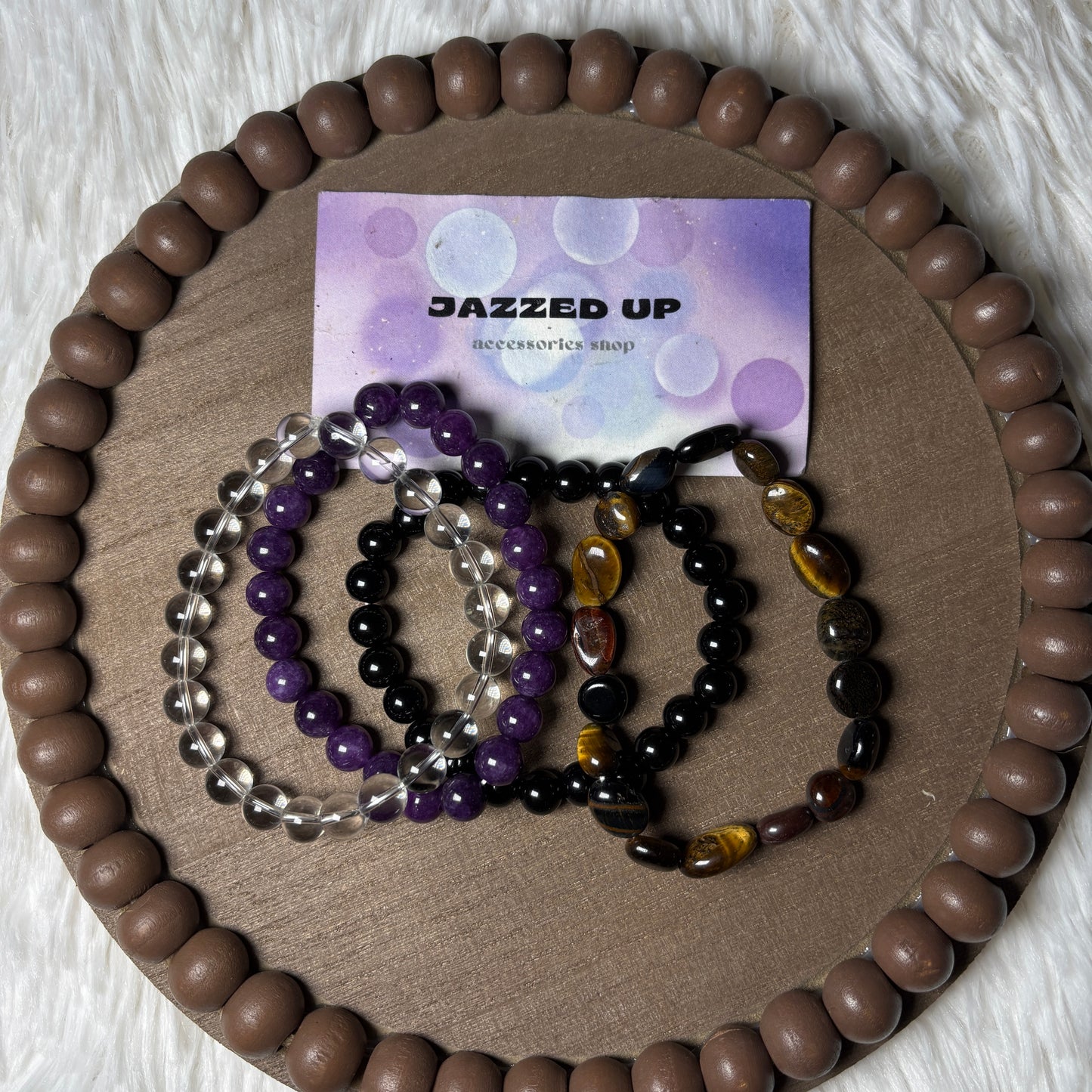 tiger amethyst stack