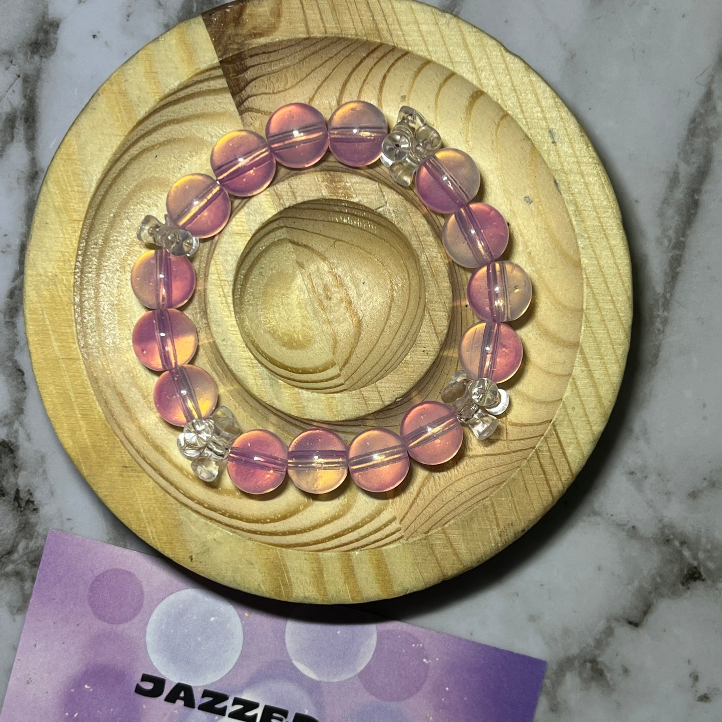 Kids purple iridescent bracelet