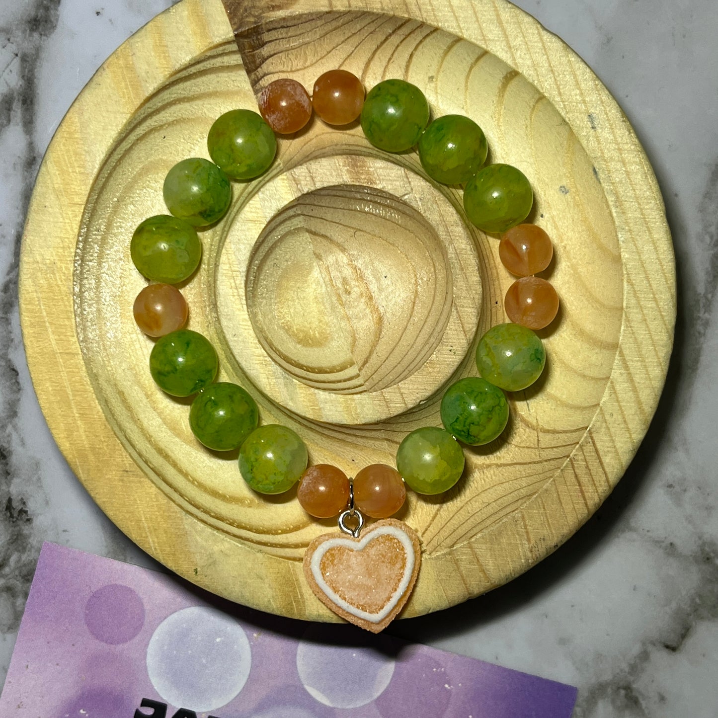 Kids sour heart bracelet