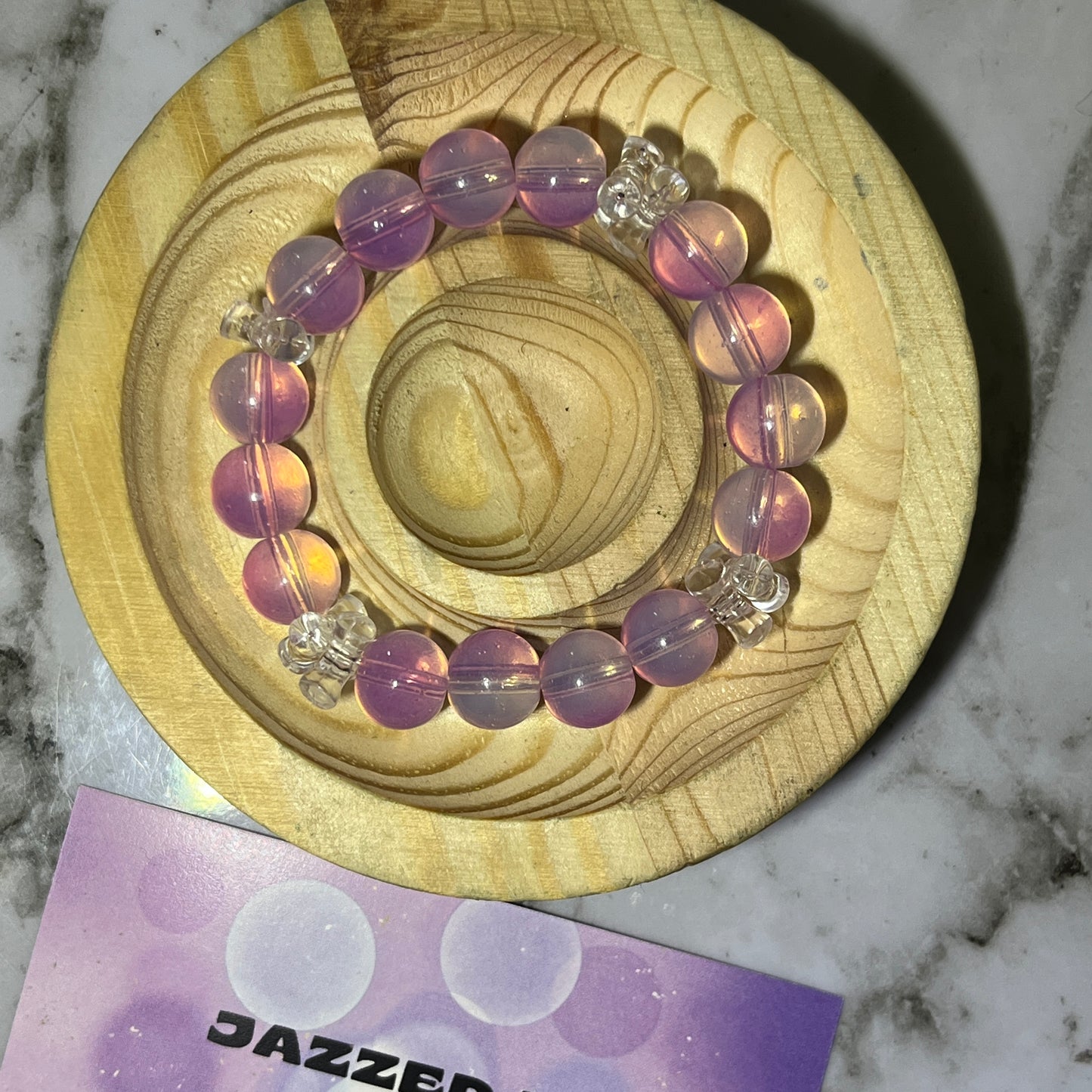 Kids purple iridescent bracelet