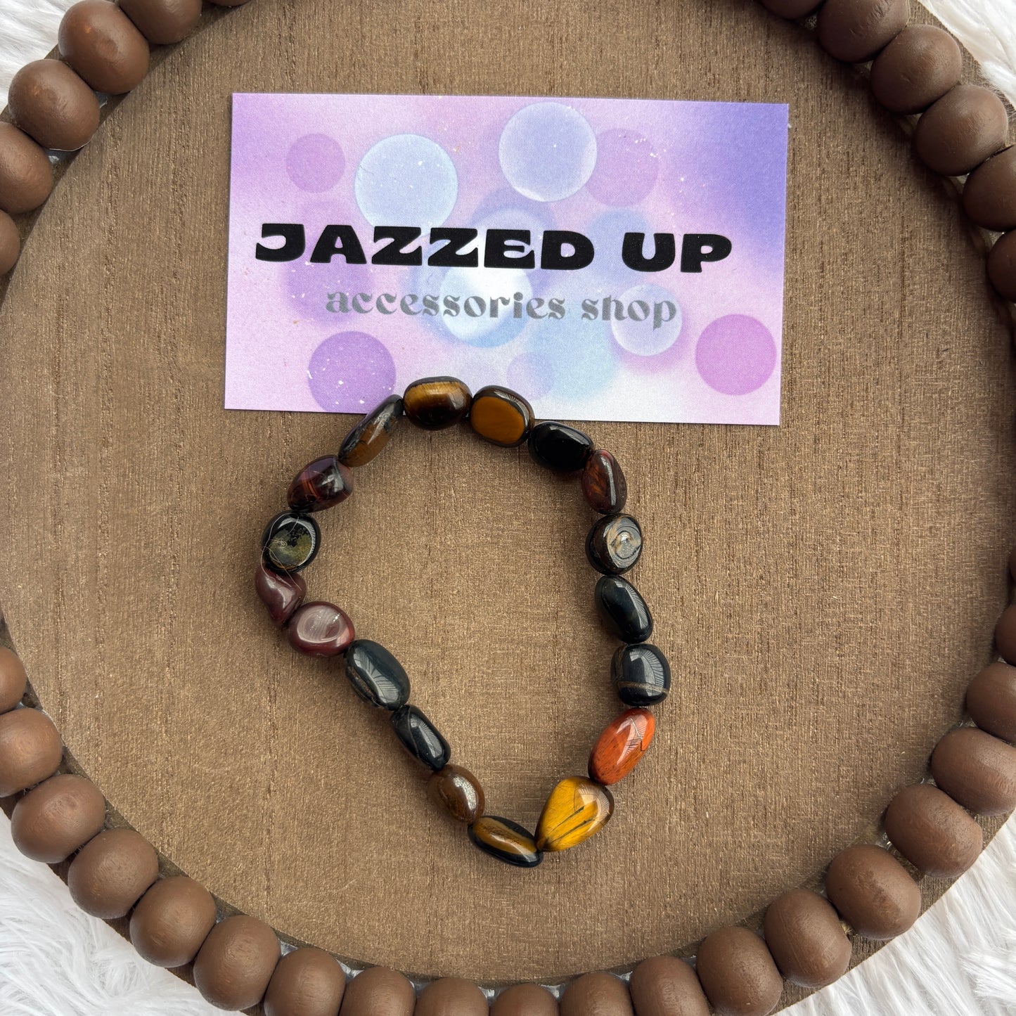 tiger eye pebbled