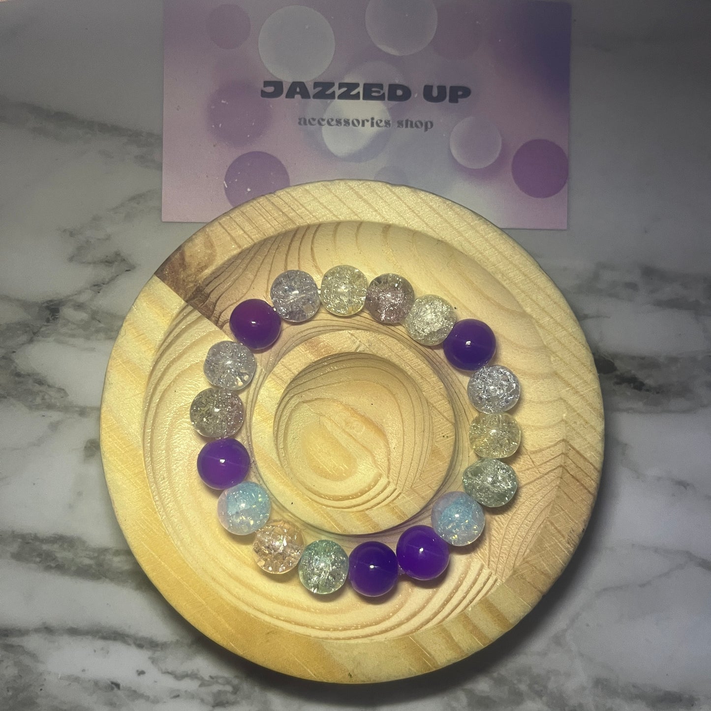 Kids purple bracelet