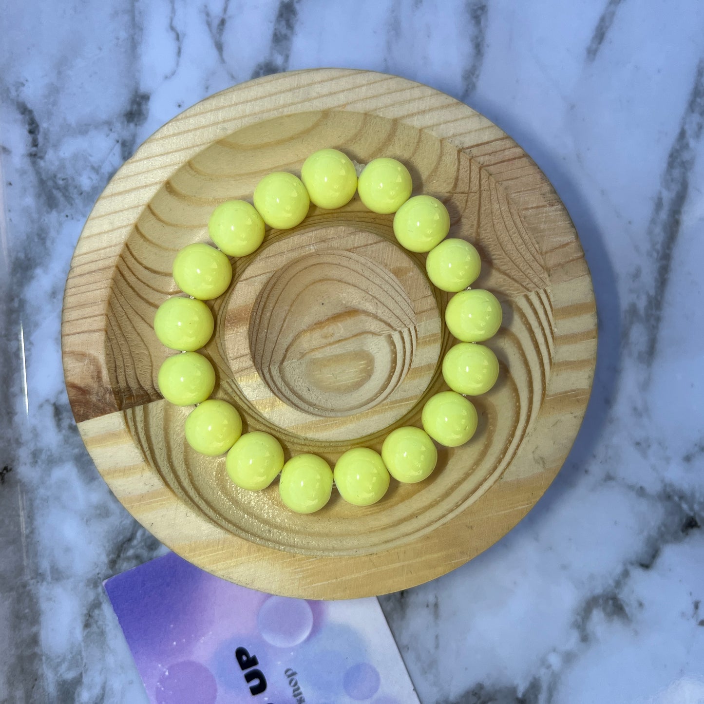 kids yellow bracelet